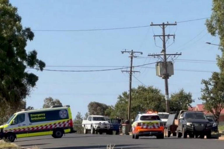 Manhunt for gunman after three shot dead - including heavily pregnant woman