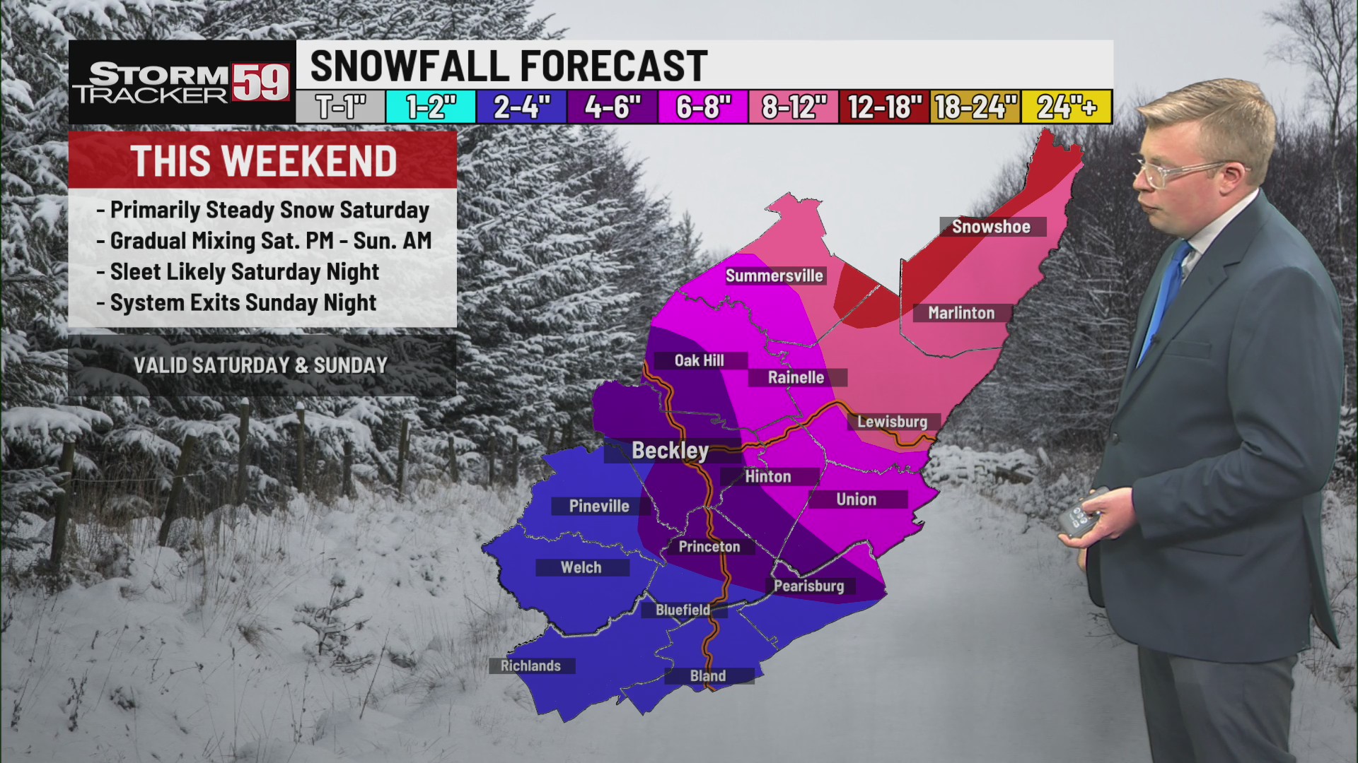 Winter storm targets West Virginia - the latest on what to expect