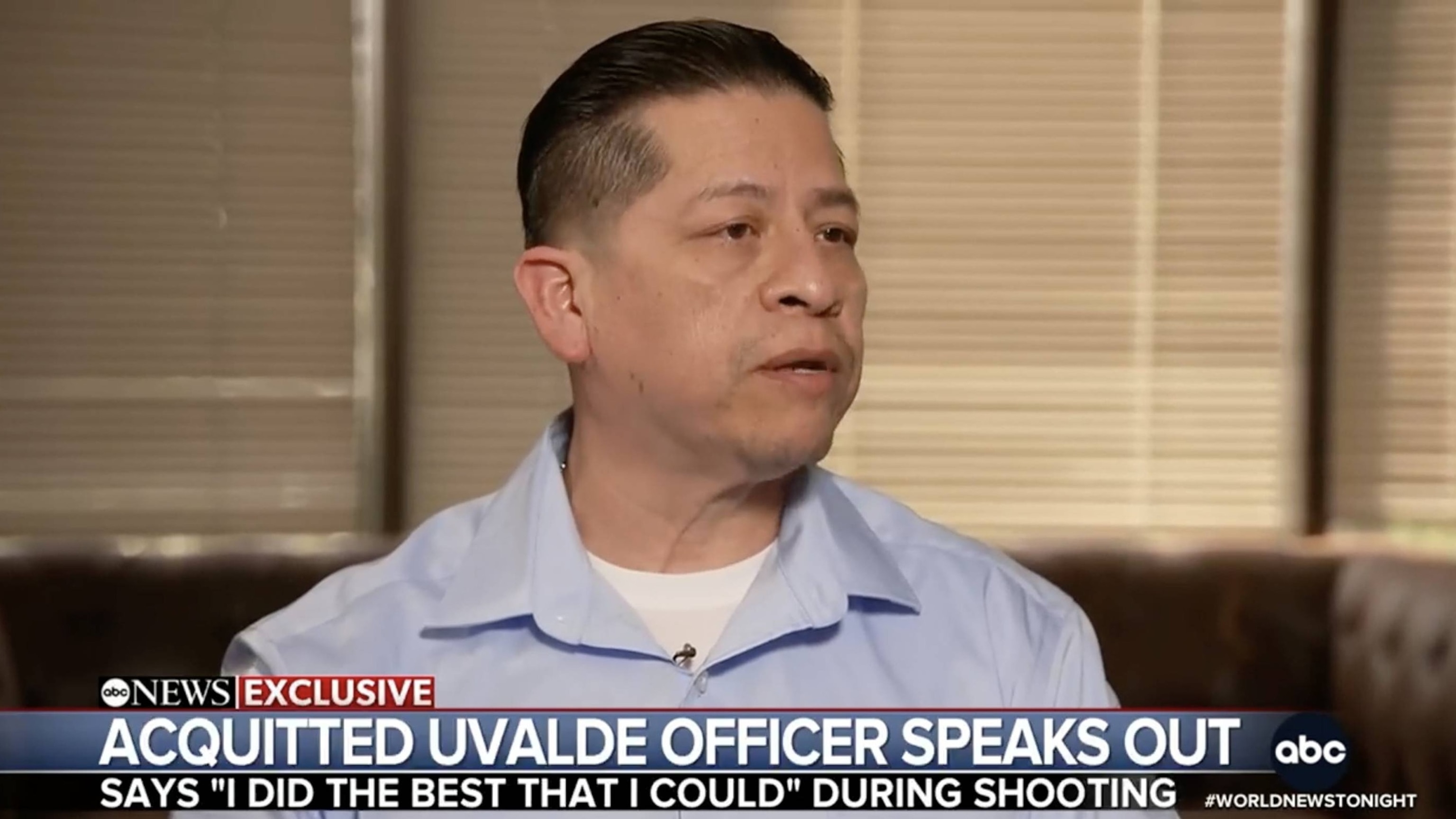 ABC News exclusive: Former Uvalde officer speaks out after acquittal<br>
