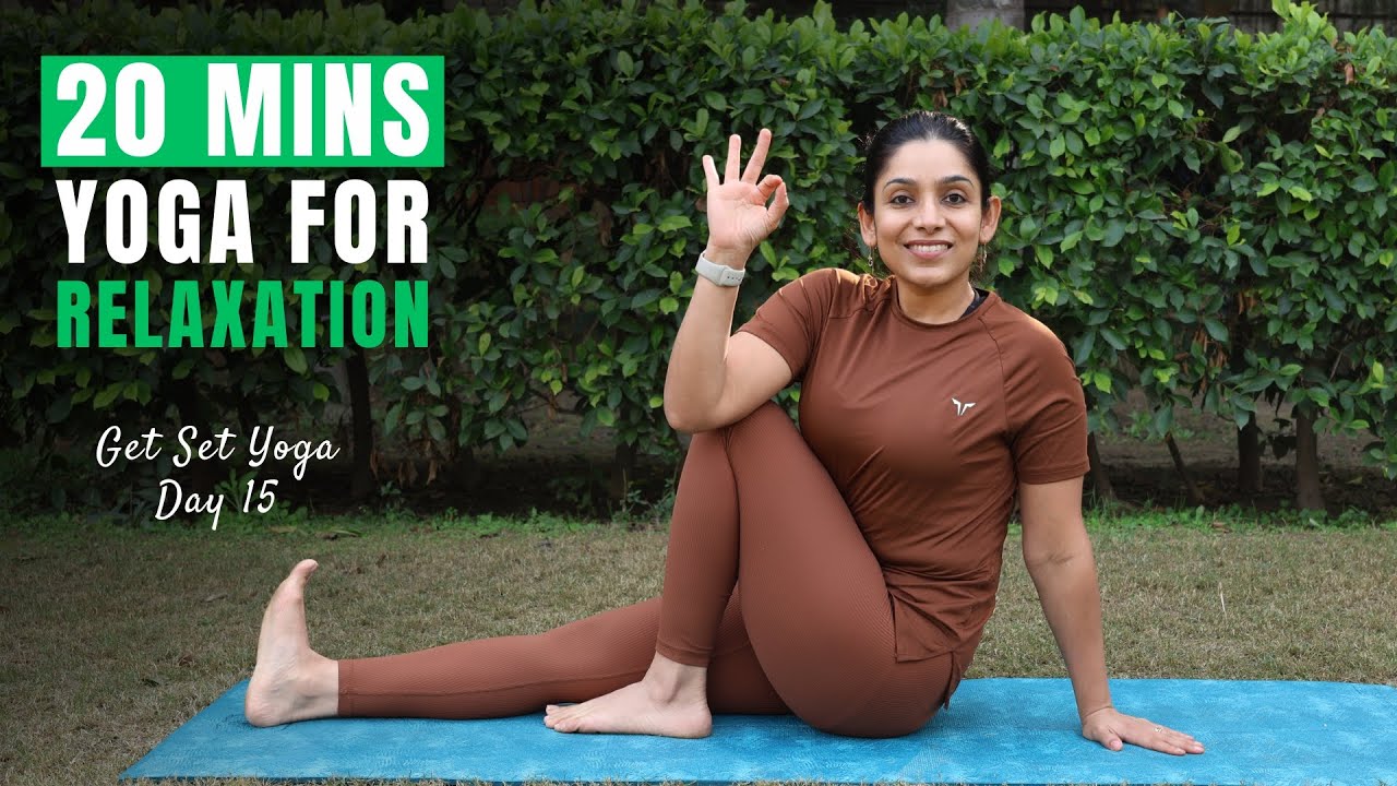 20-minute gentle yoga for relaxation and stress relief