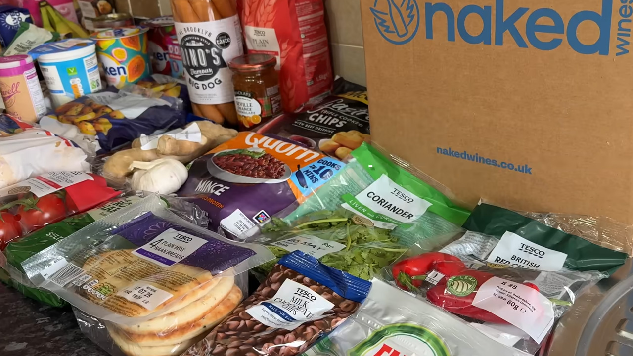 Shopping for a week’s groceries in Scotland