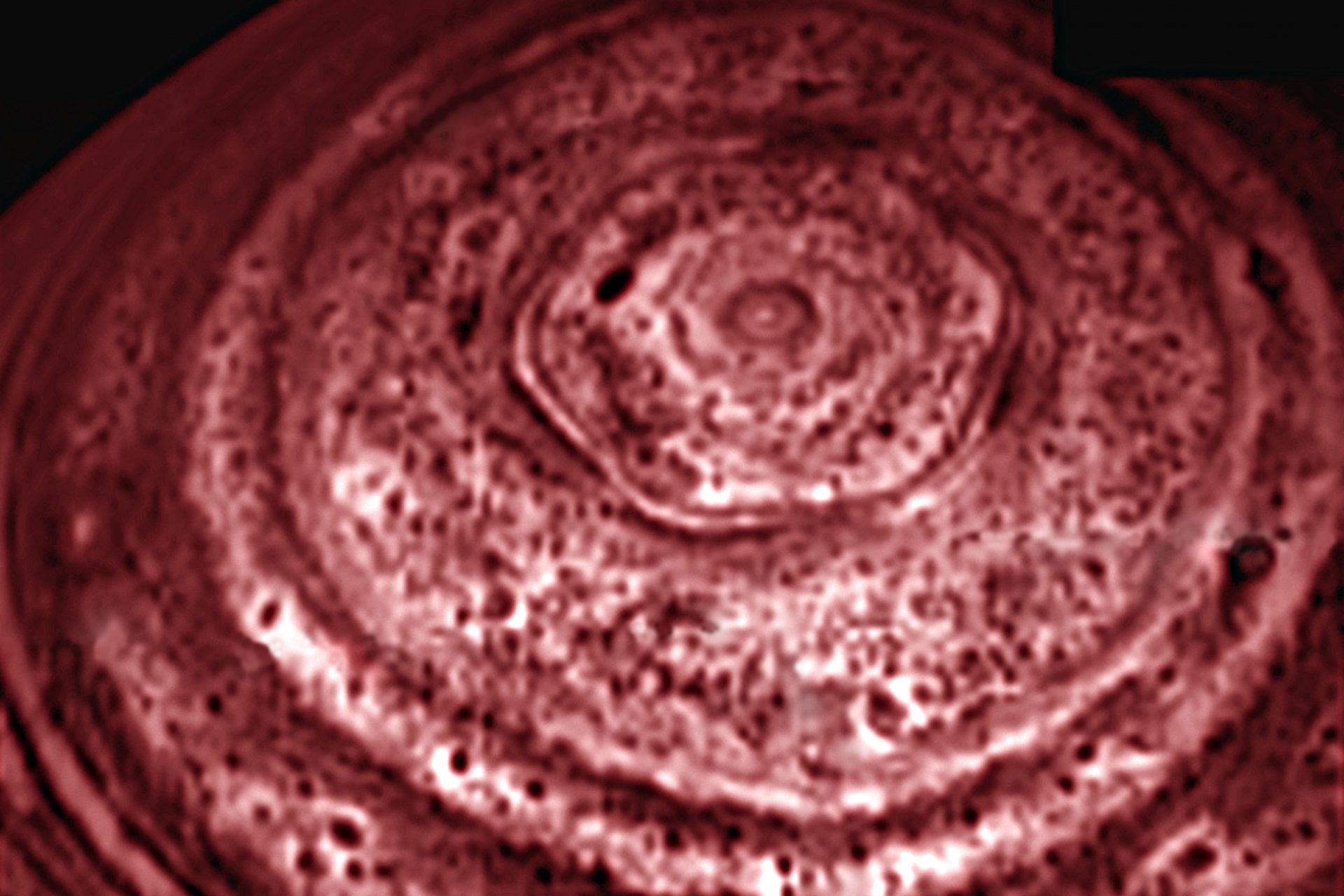 De beroemde zeshoek op de noordpool