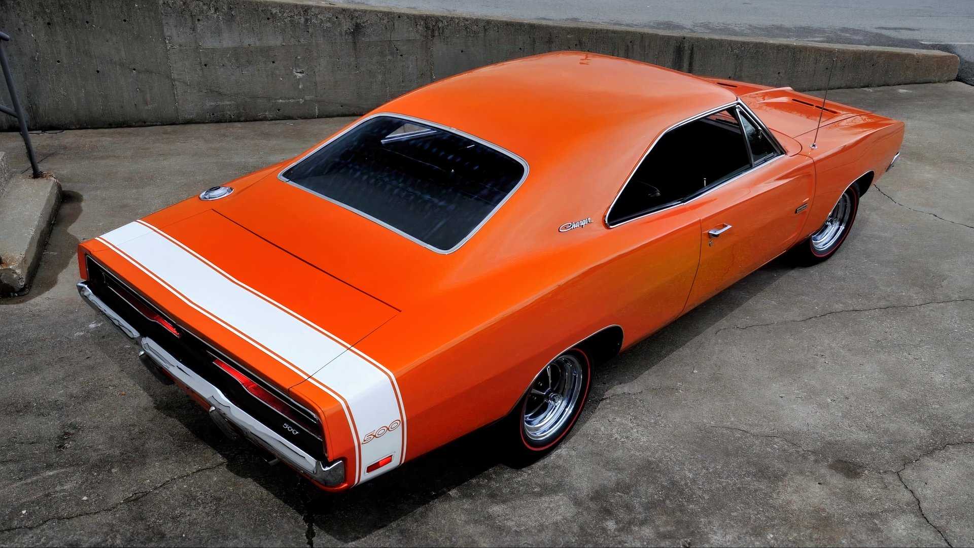 Top view of 1969 Dodge Hemi Charger 500