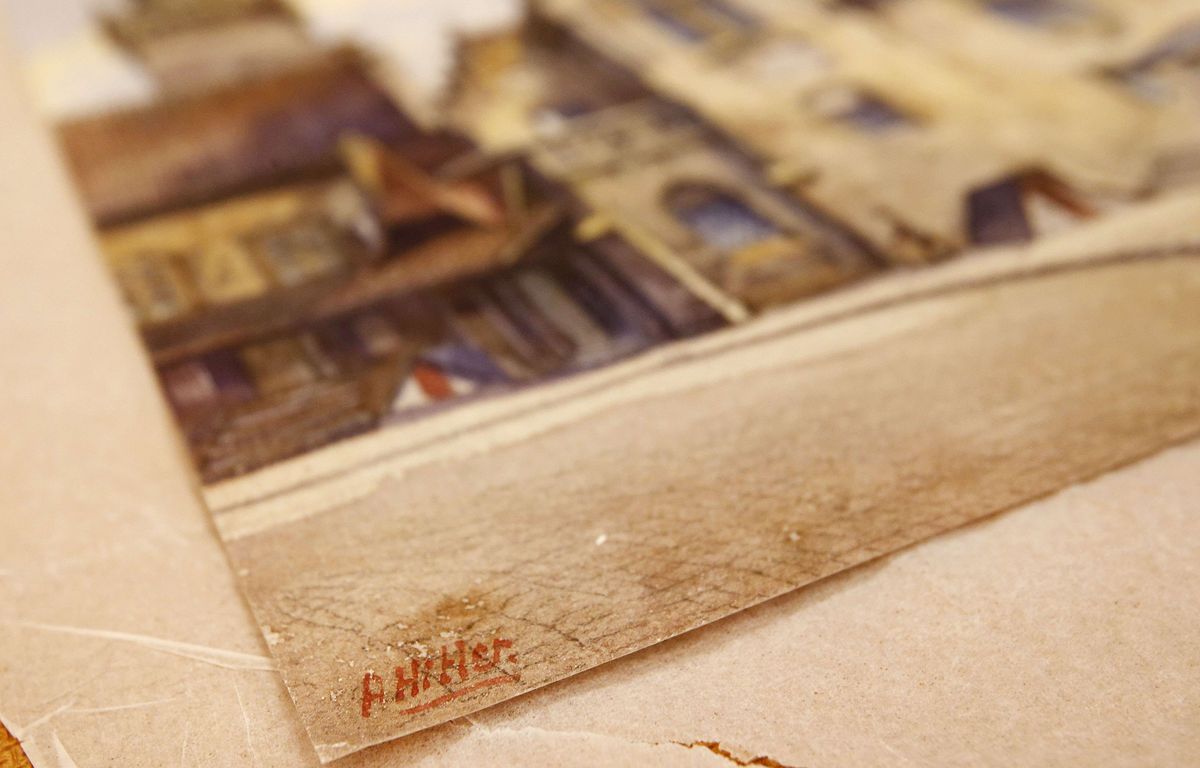 Aquarelles d’Adolf Hitler vendues en Angleterre : A-t-on le droit d ...