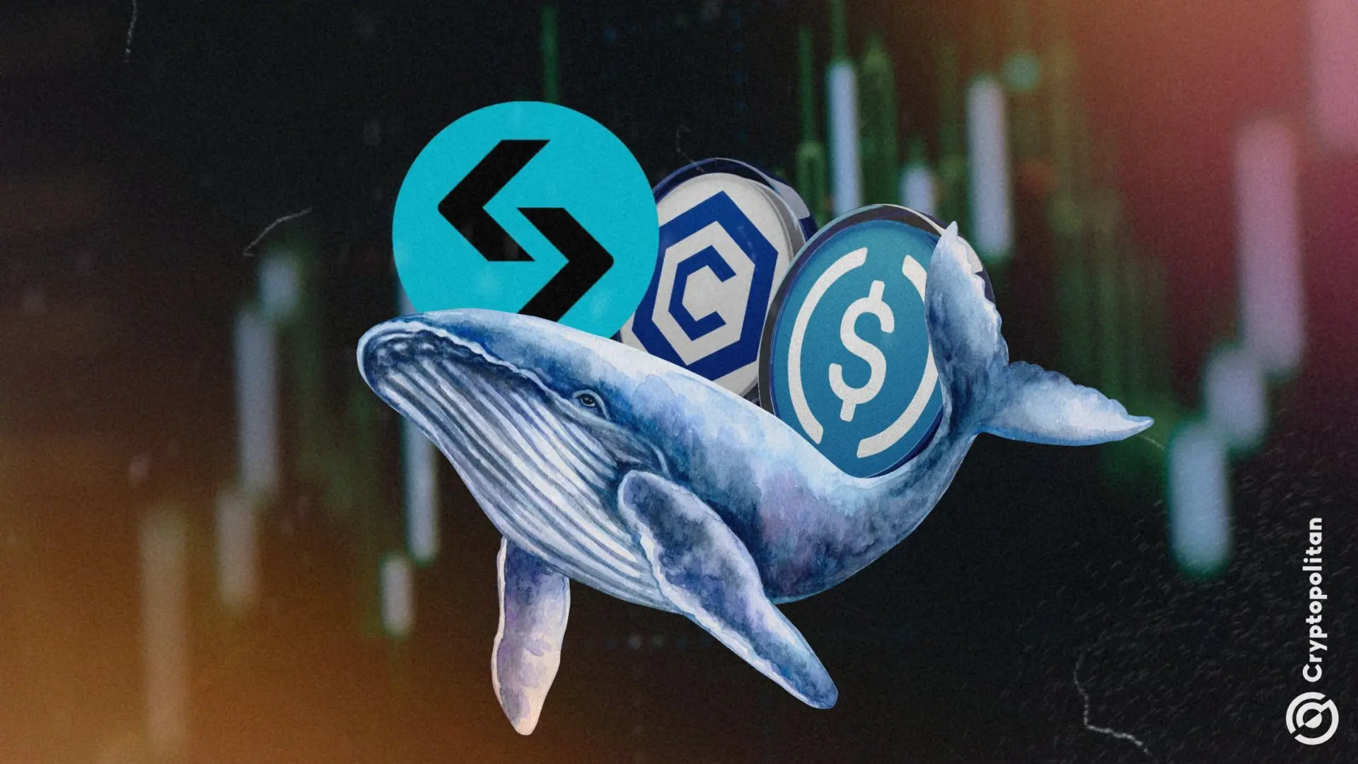 Cronos, USDC, and Bitget Token see surge in whale transactions