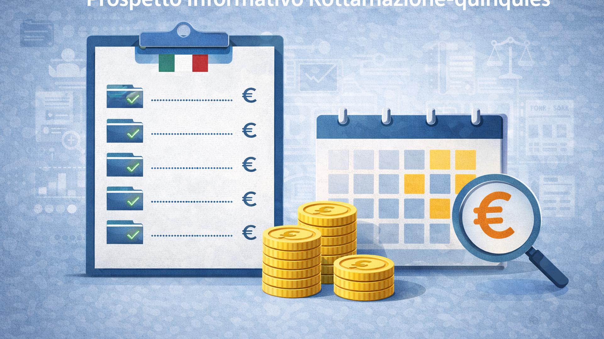 Prospetto informativo rottamazione-quinquies, elenco cartelle e importi ...