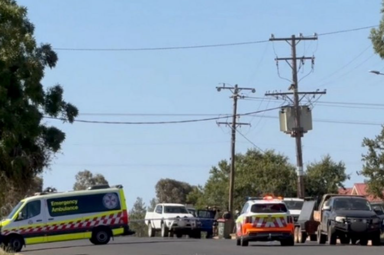 Manhunt for suspected killer after pregnant woman among three shot dead