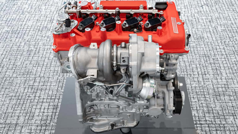 Toyota is testing its new inline-four engine in the GR86