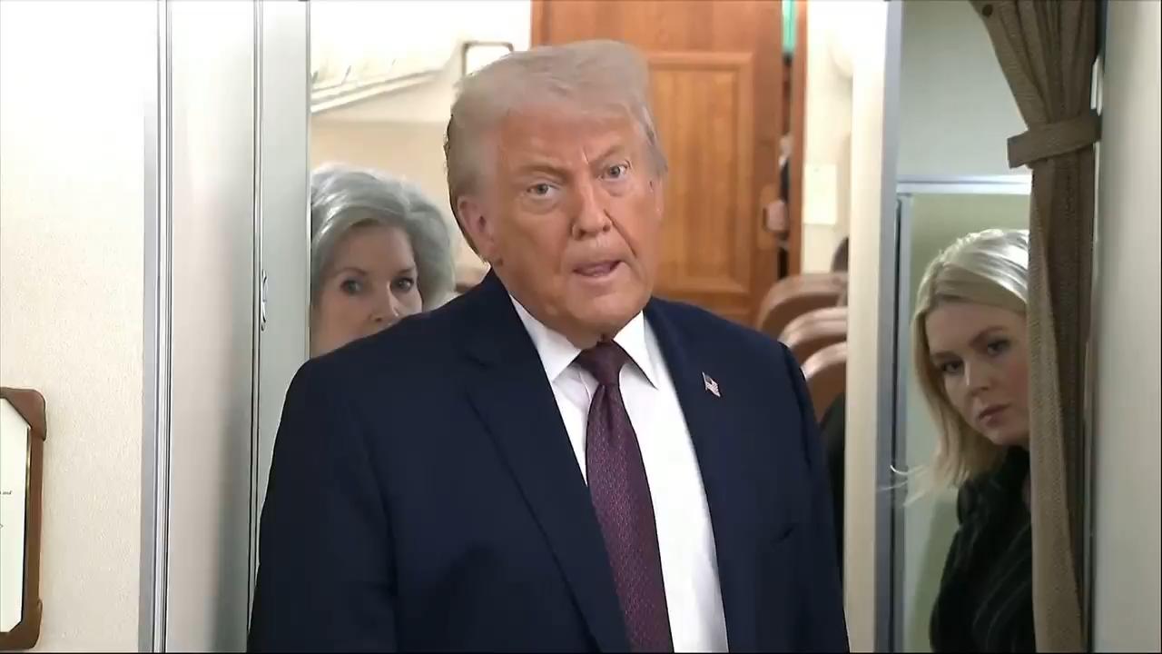 Trump says US is moving fleet of ships toward Iran<br>