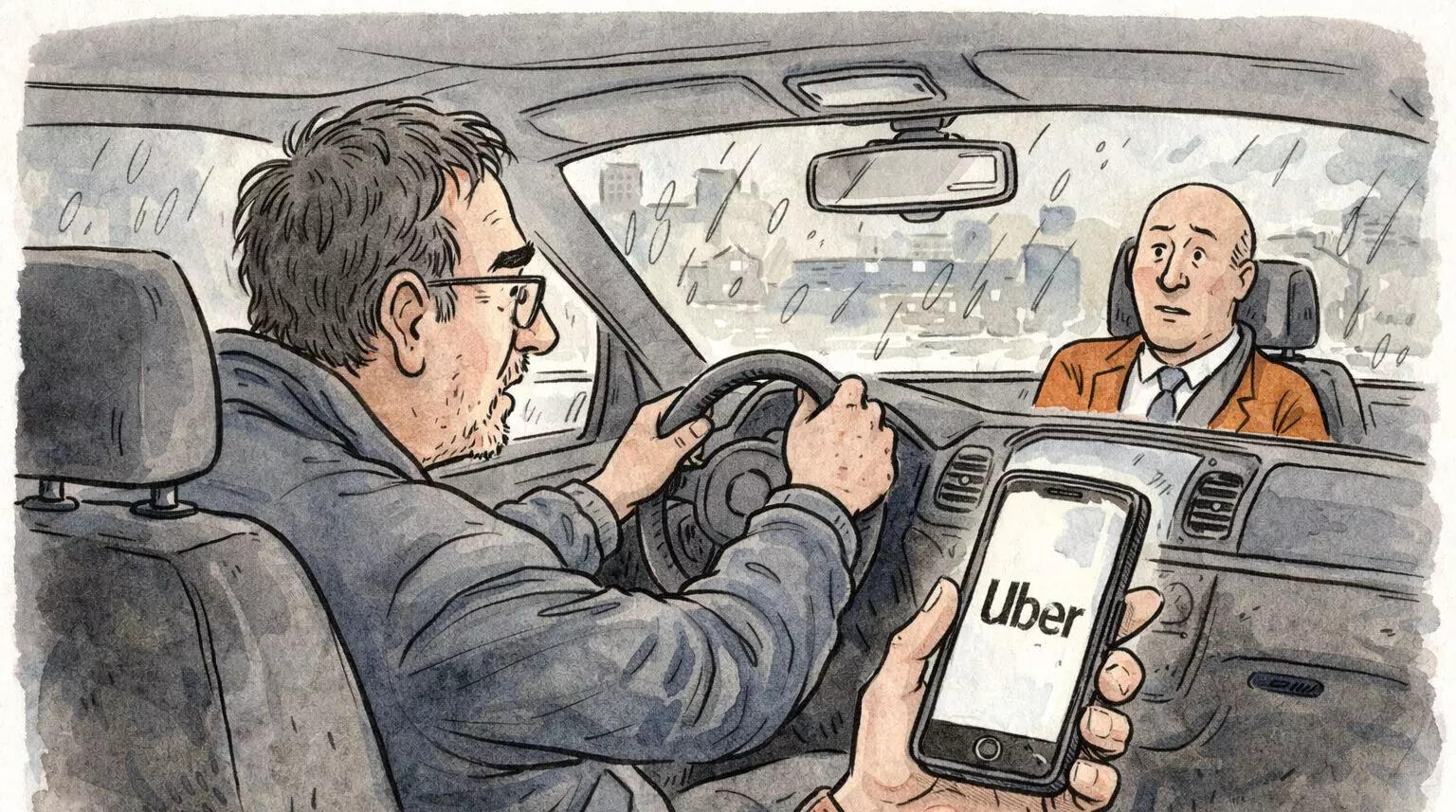 How driving a Uber in 'Trump's America' changed a former Reuters ...
