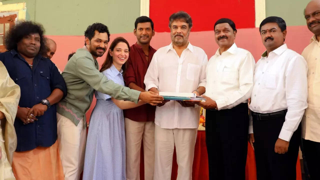 Vishal–Sundar C's reunion 'Purushan' begins production; Tamannaah and ...