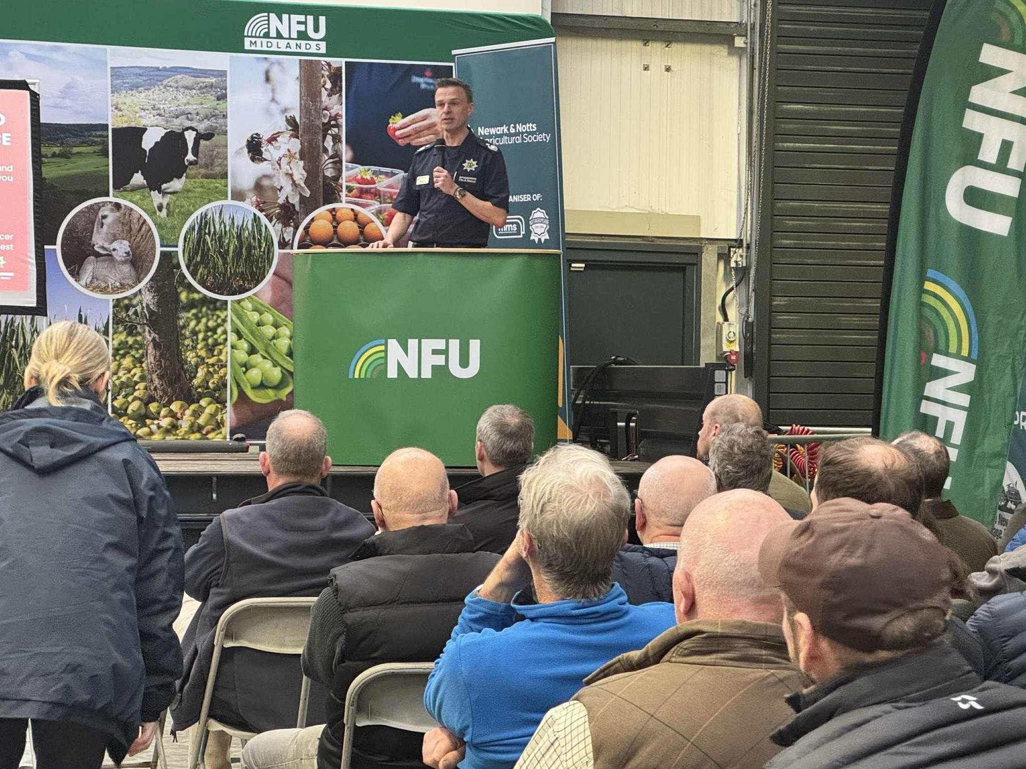 NFU joins forces with police to focus on farm safety and rural crime