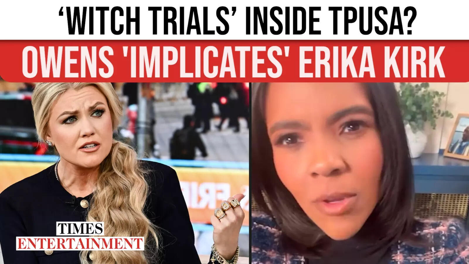 TPUSA chaos exposed Candace Owens targets Erika Kirk & staff