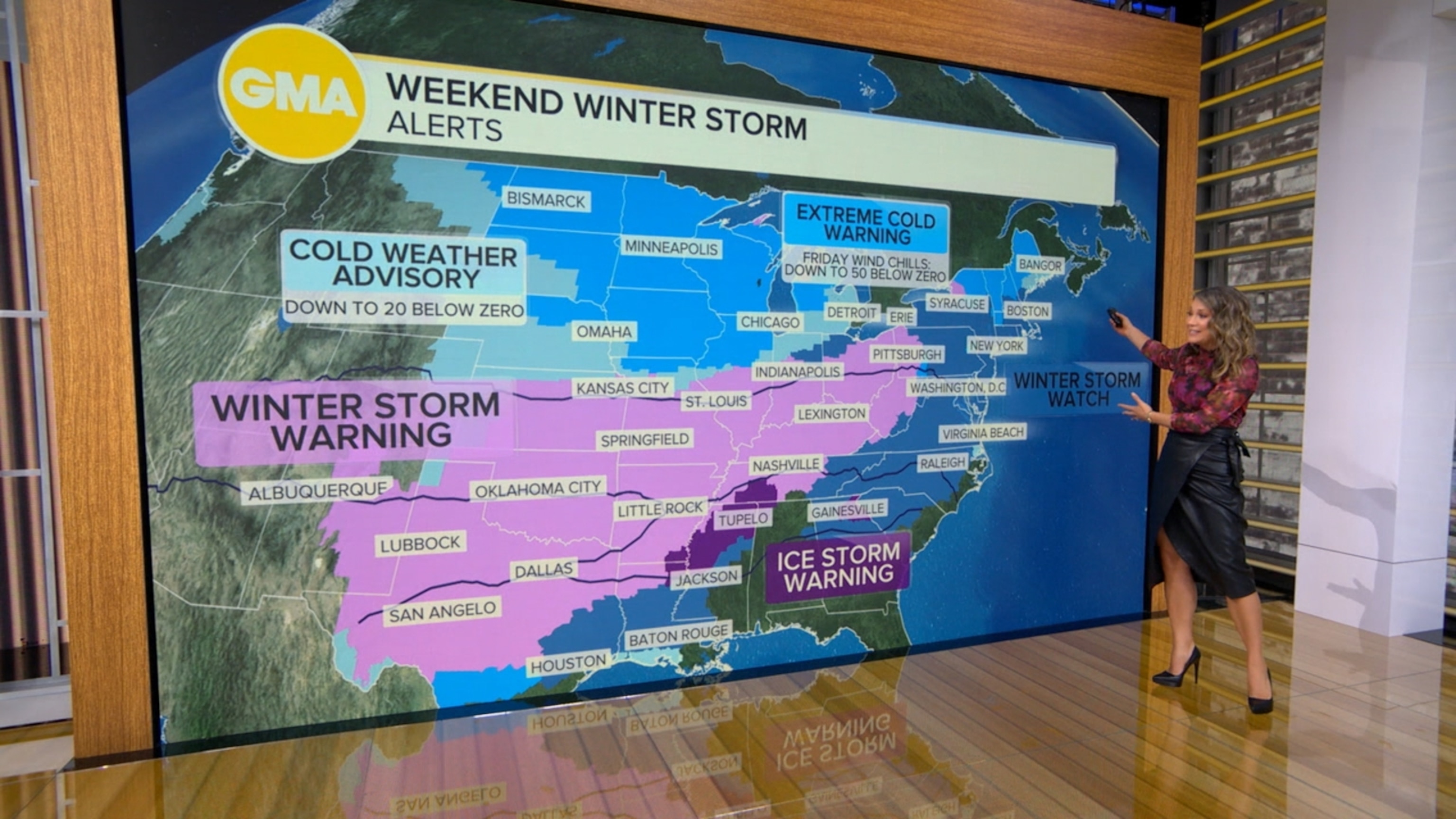 Winter storm to paralyze South, bring heavy snow to Northeast