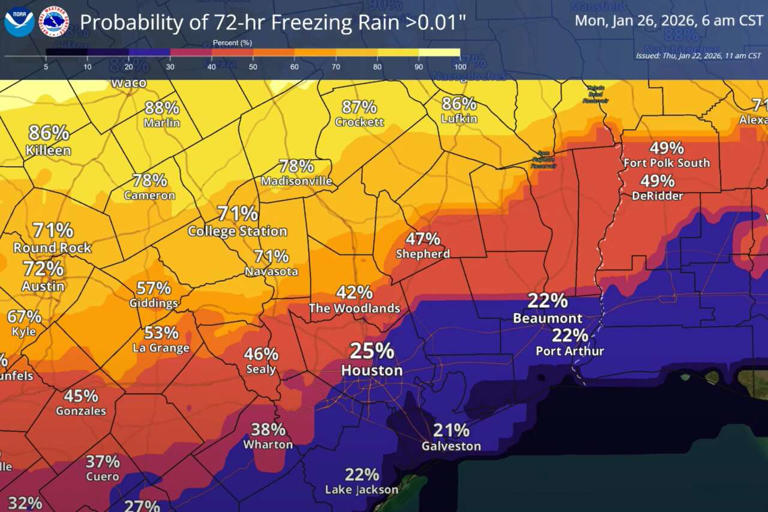 Texas freeze and winter storm: Here's the latest weather timeline for ...