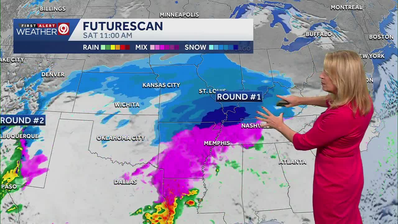 Three-part winter storm to bring several inches of snow for some ...