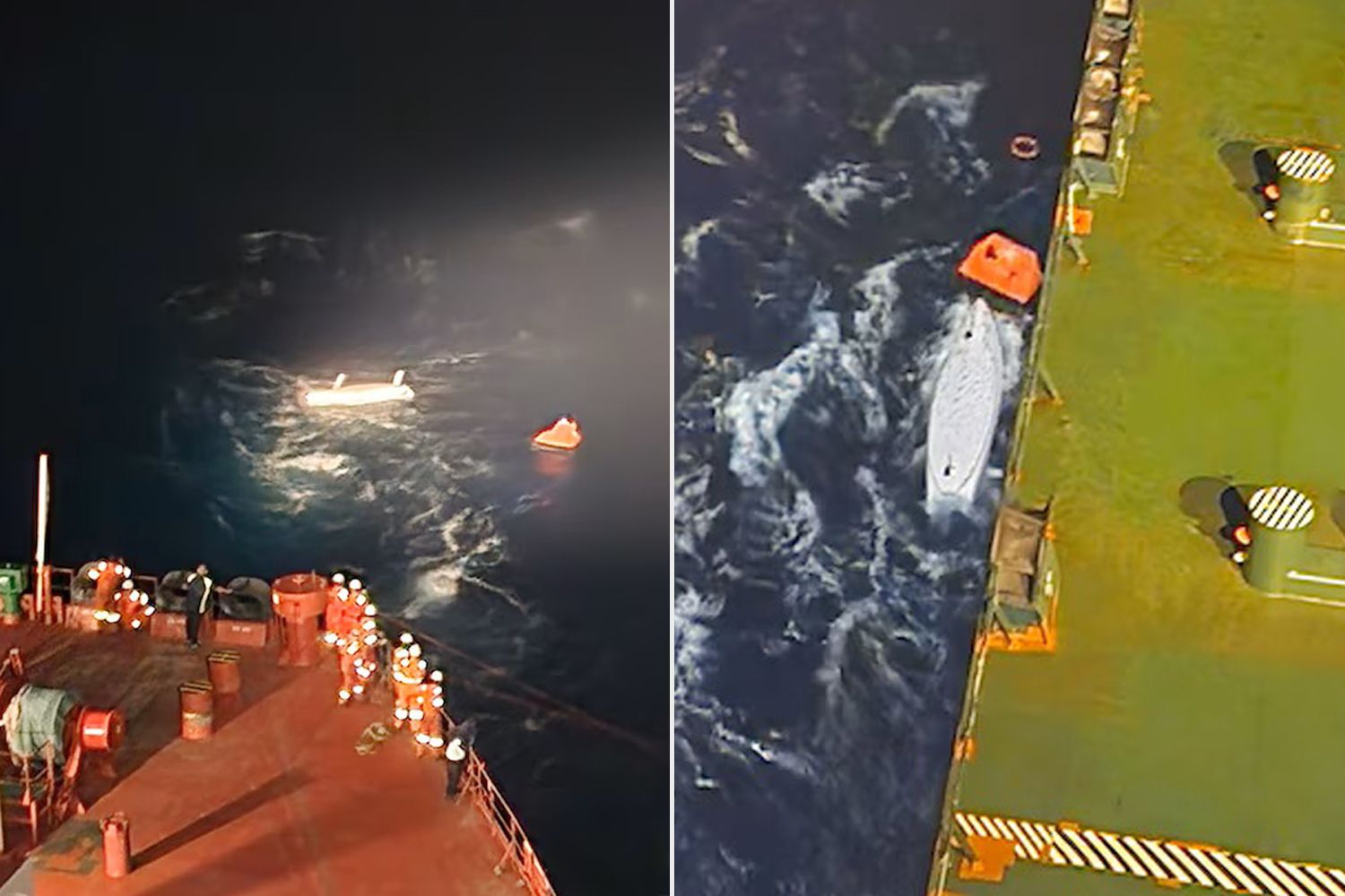 Solo rower rescued after 'rogue wave' capsizes his boat over 1,000 ...