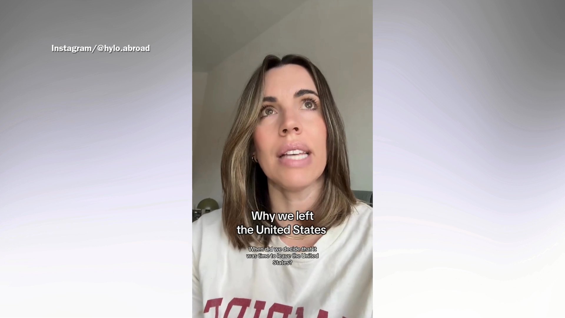 American mom explains decision to move her family out of US<br><br>