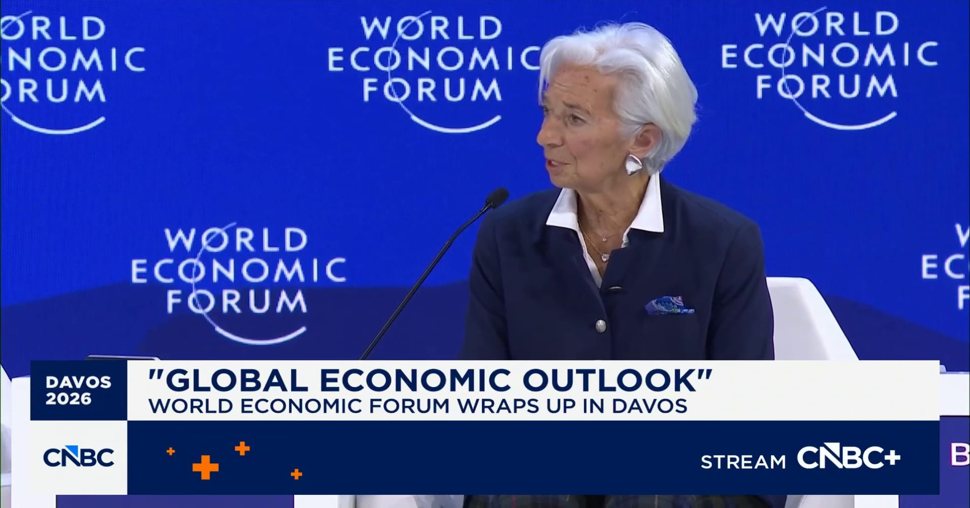 'Global economic outlook': World Economic Forum wraps up in Davos