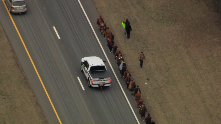 'Walk for Peace' monks rest in Apex Friday, will be in Raleigh Saturday
