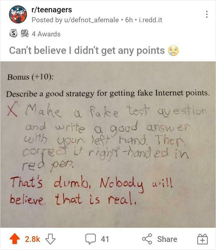 28 best posts found on 'Angry Upvote', a dedicated online group that ...