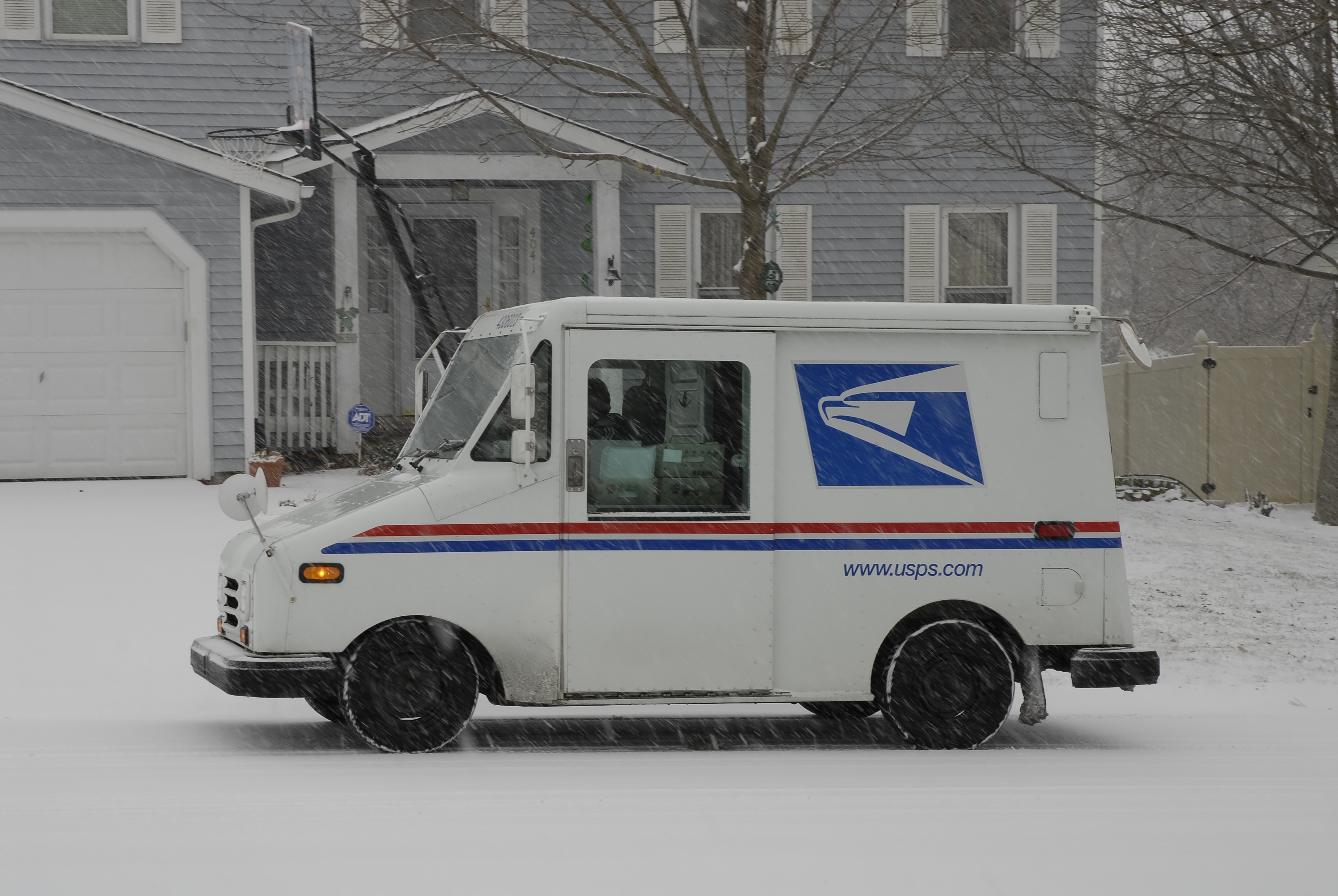 USPS map shows states where mail might not be delivered during snow storm<br><br>