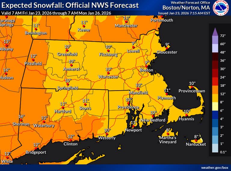 When snow start in MA? When will it be heaviest? See latest weather ...