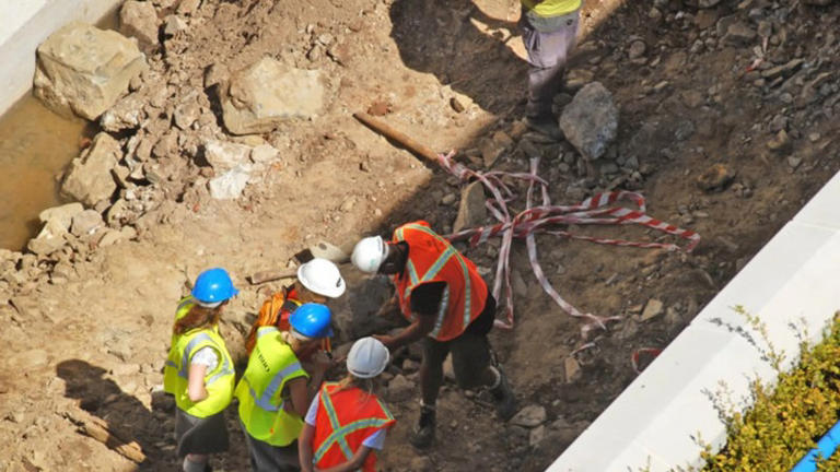 Two construction workers rescued after trench collapse at V&A Waterfront