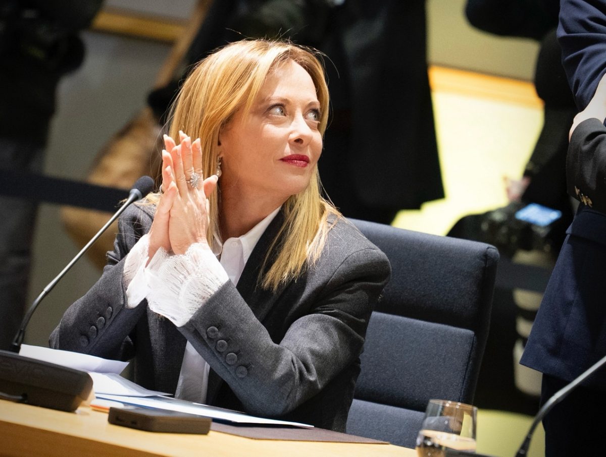 Giorgia Meloni (Imagoeconomica).