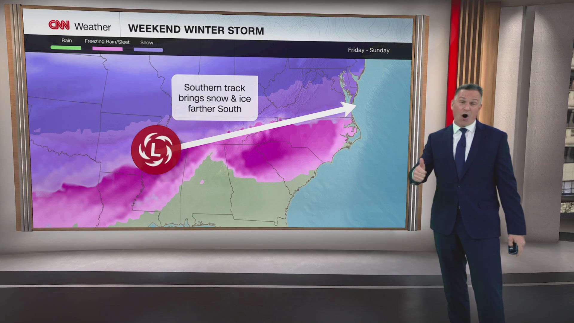 US braces for destructive ice, snowstorm