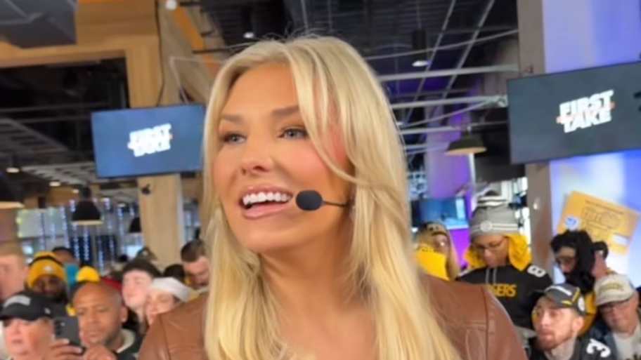 ESPN’s Shae Cornette turns heads in 'First Take' fit after Molly Qerim ...