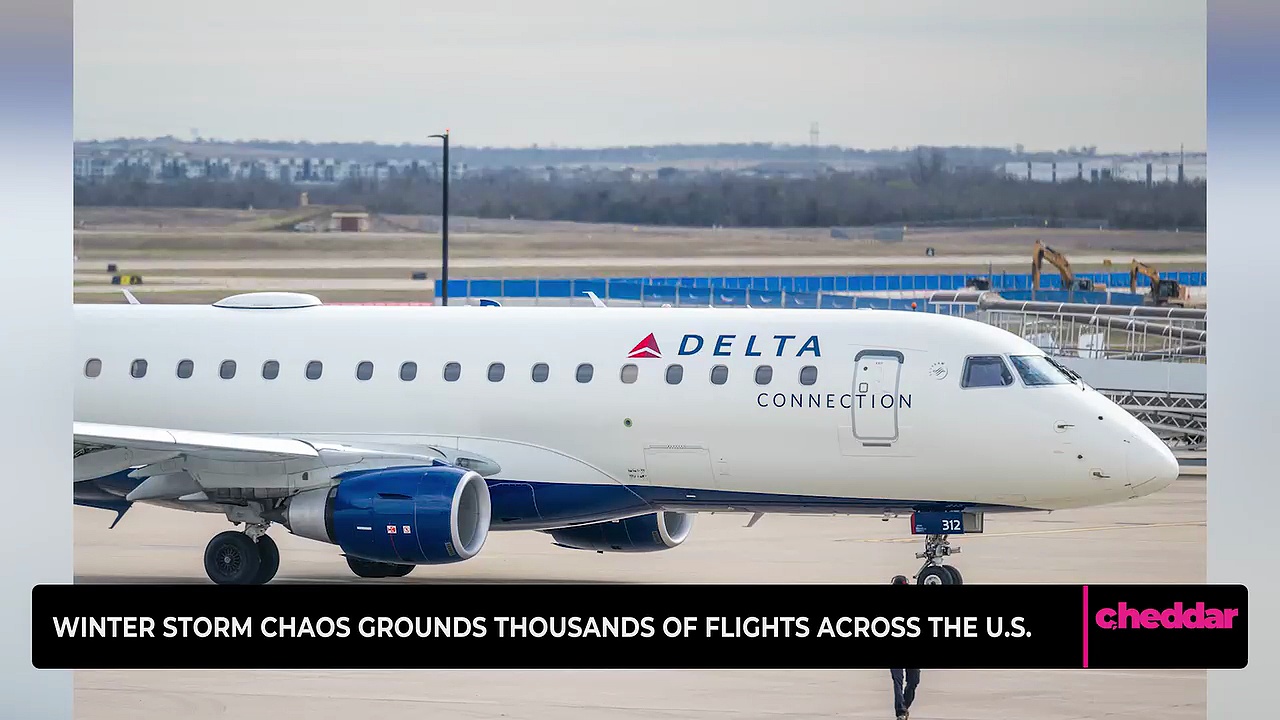 Winter storm chaos grounds thousands of flights across the US