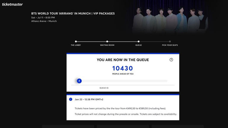 I beat 60,000 BTS Army members to a ticket - here's what it cost me