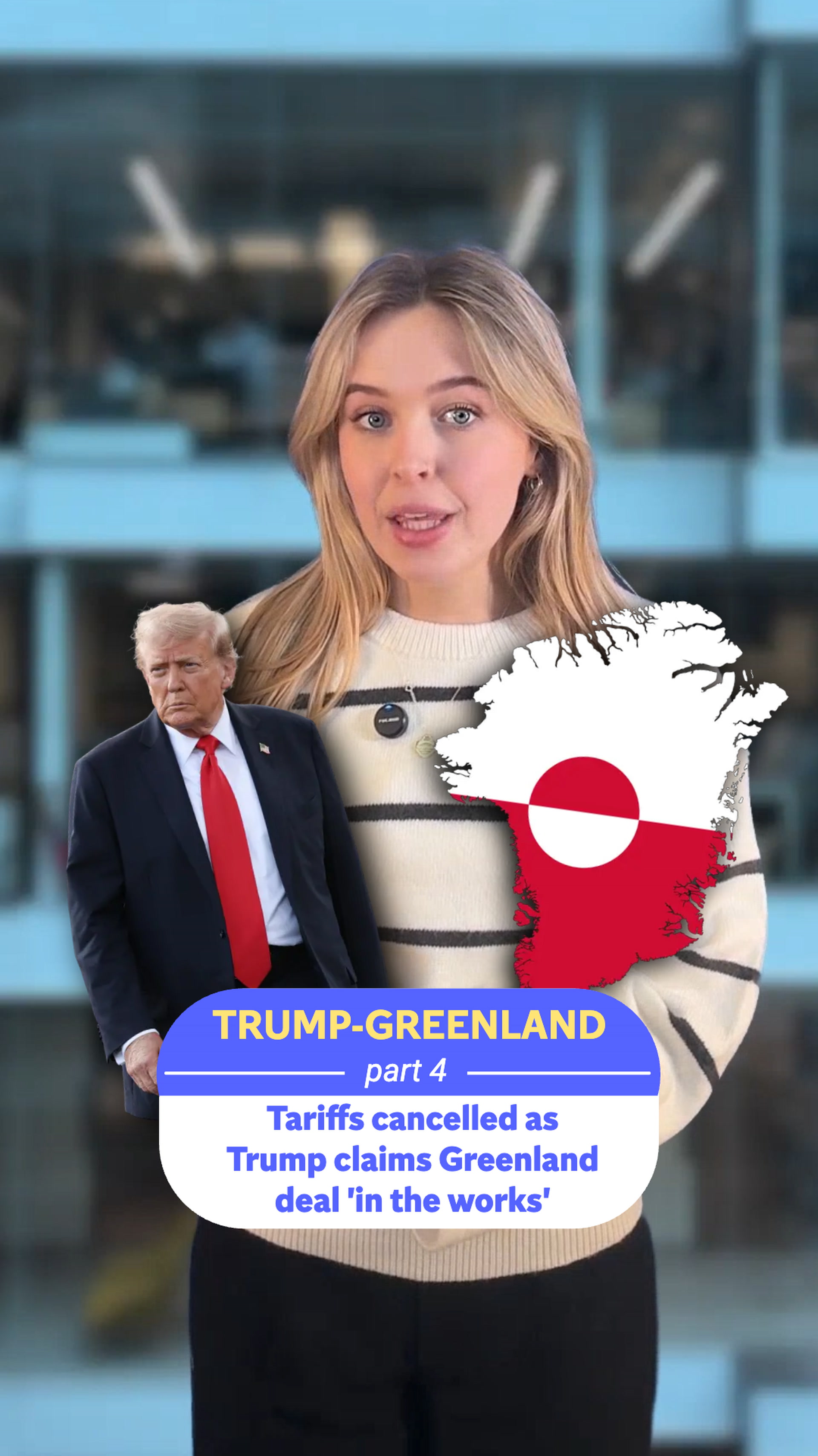 Tariffs cancelled as Trump claims Greenland deal 'in the works'