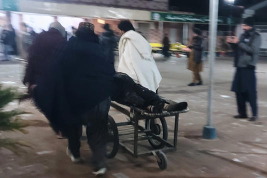 The attack occurred at the home of a pro-government community figure (AP)