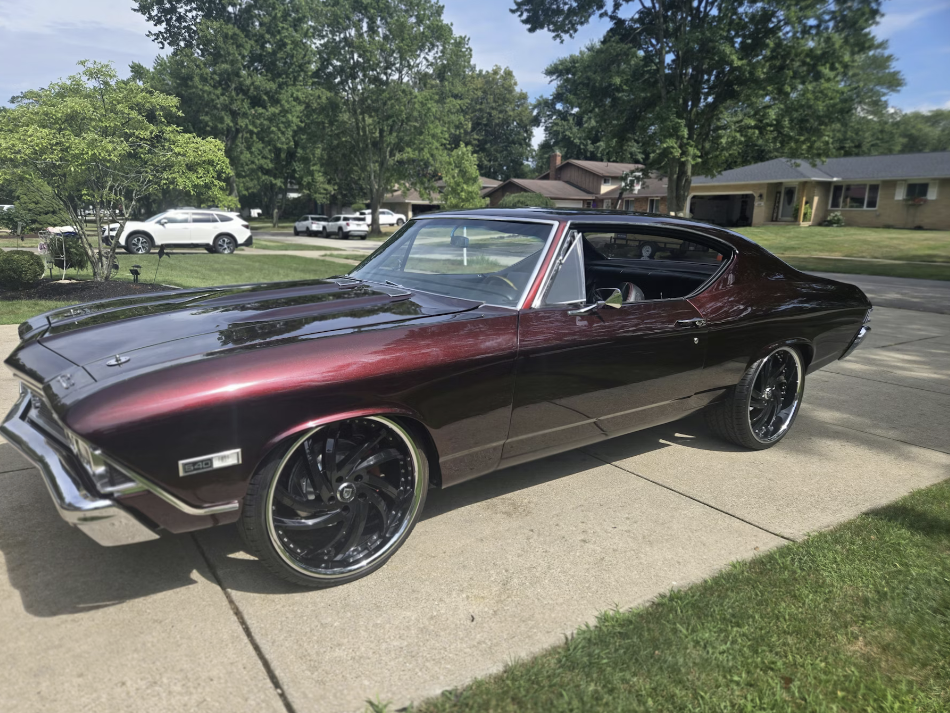 1968 Chevrolet Chevelle SS with 540ci can grace your garage