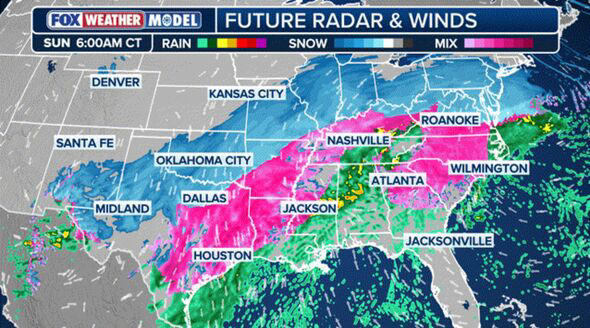 Catastrophic winter storm timeline mapped as 200M face 40-hour freeze