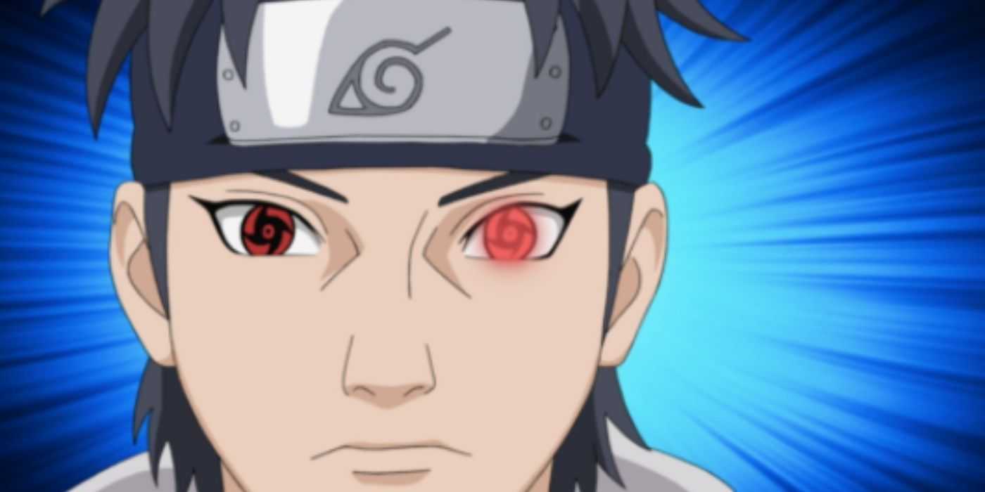 Shisui Uchiha is using Kotoamatsukami with his Mangekyo Sharingan in Naruto: Shippuden.