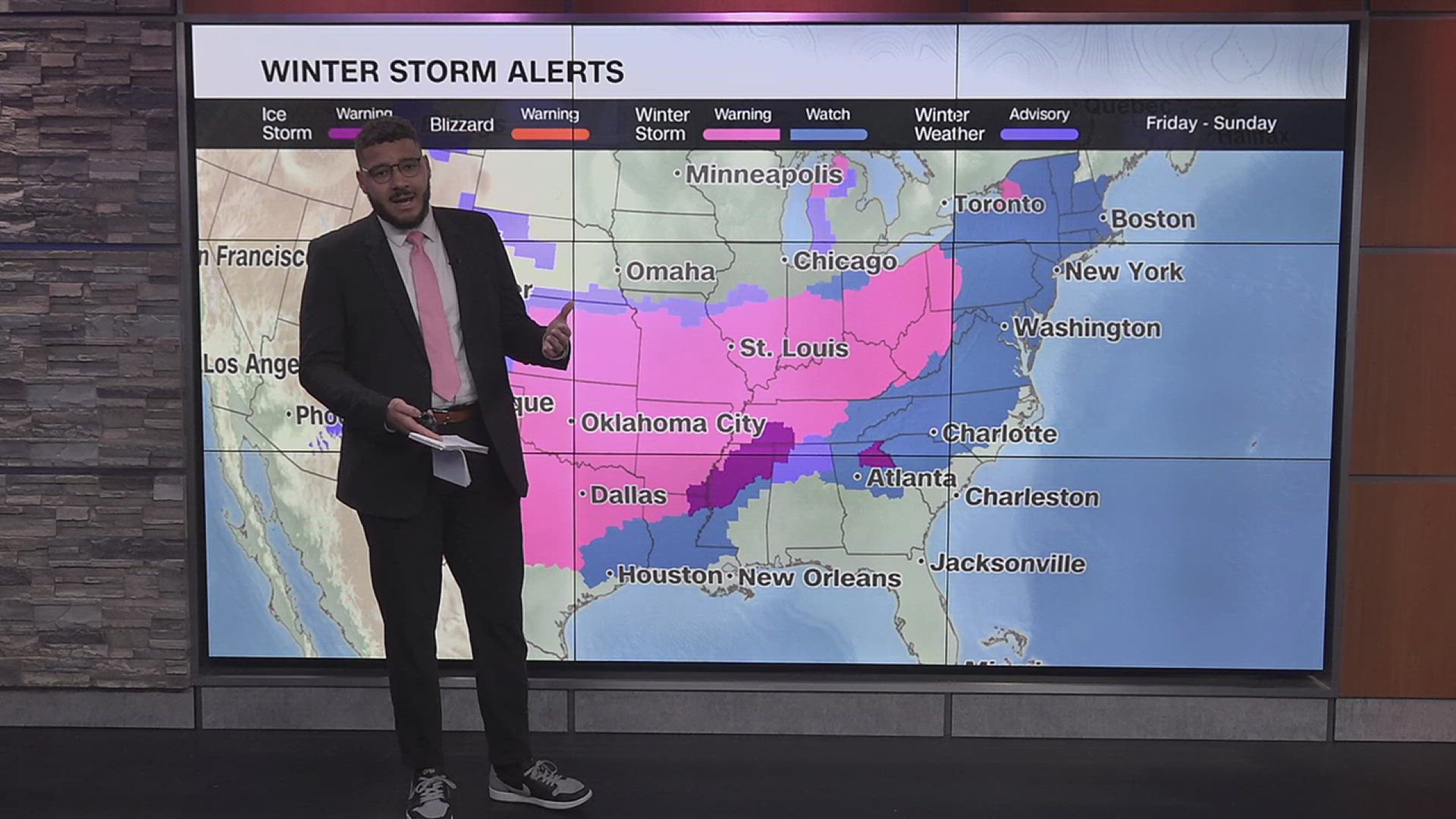 Winter storm threatens 160 million across the US