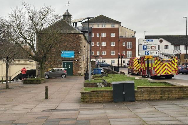 Rescue crews searching for man believed to have fallen into River Nene ...