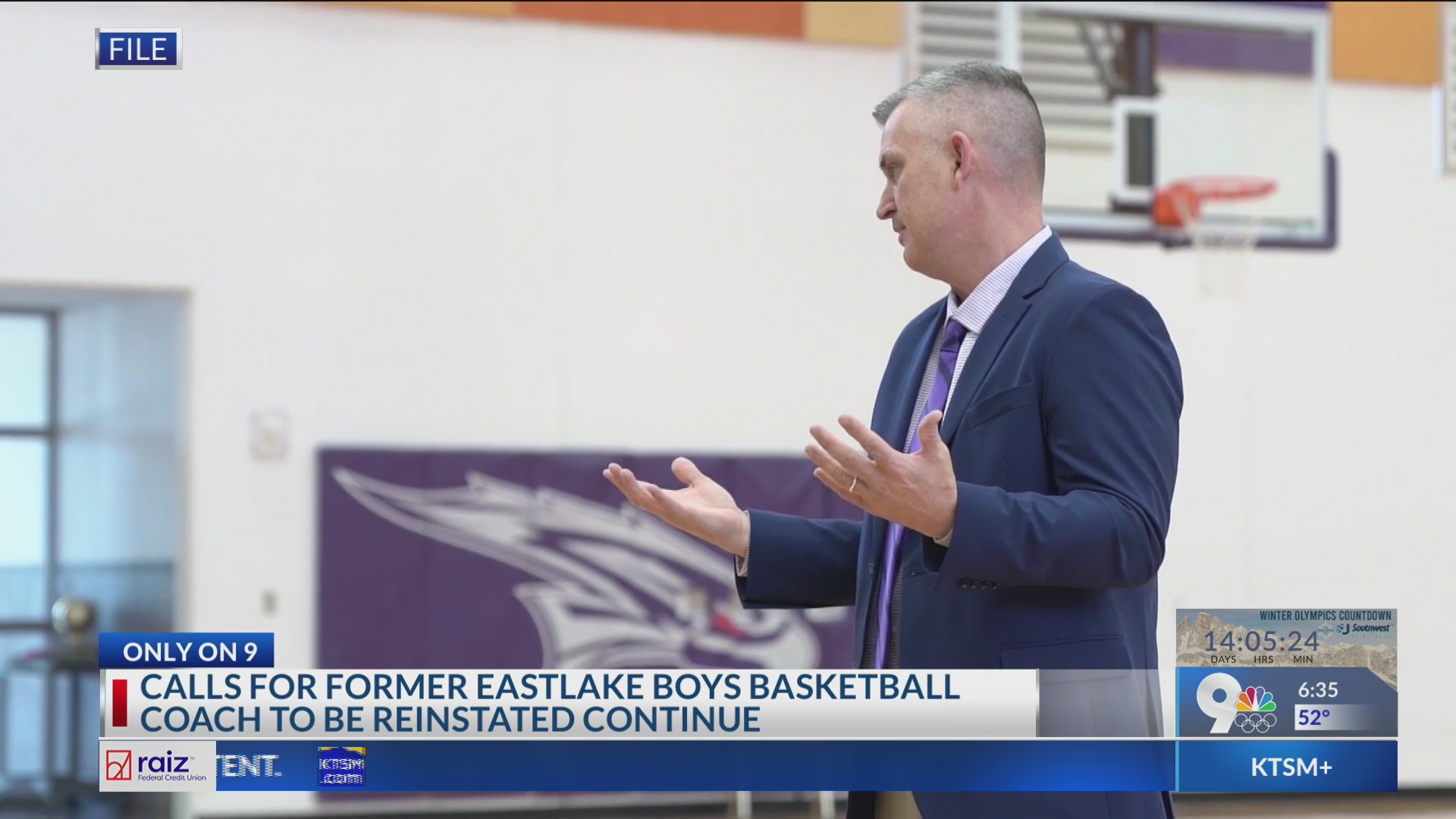 Parents, students voice for return of Eastlake HS basketball coach