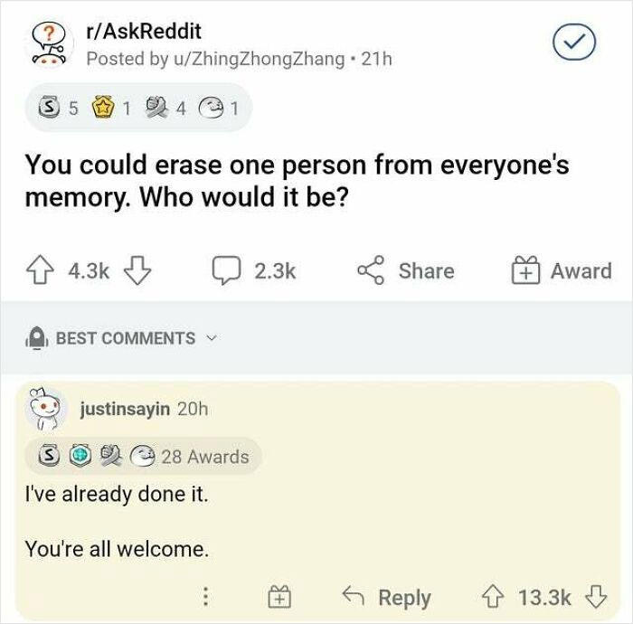 28 best posts found on 'Angry Upvote', a dedicated online group that ...