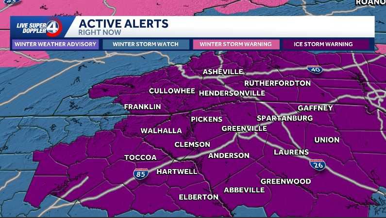 NWS upgrades winter storm watch to ice storm warning | Here is what you ...
