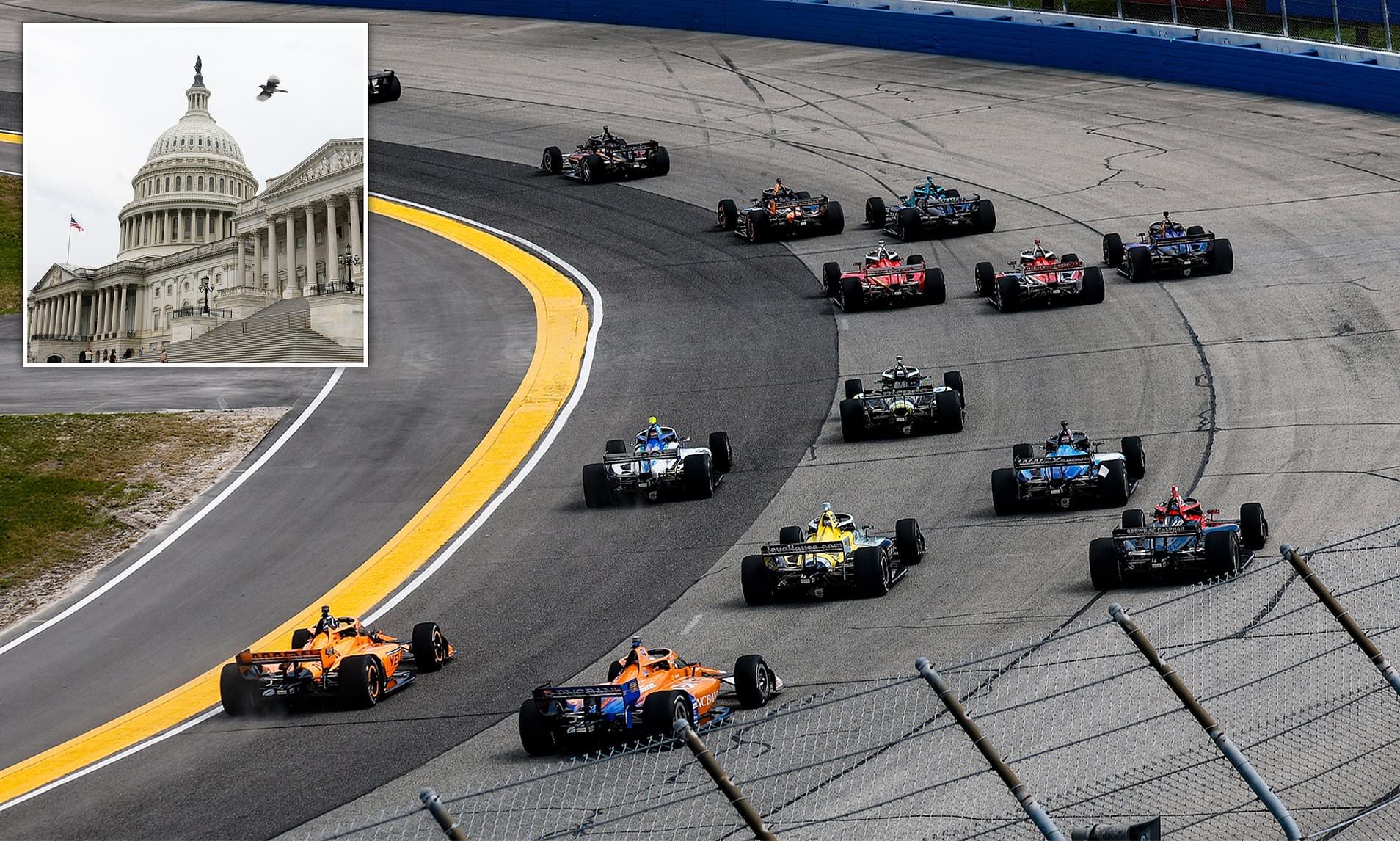 Democrats slam the brakes on Trump team plan to race IndyCar around US ...