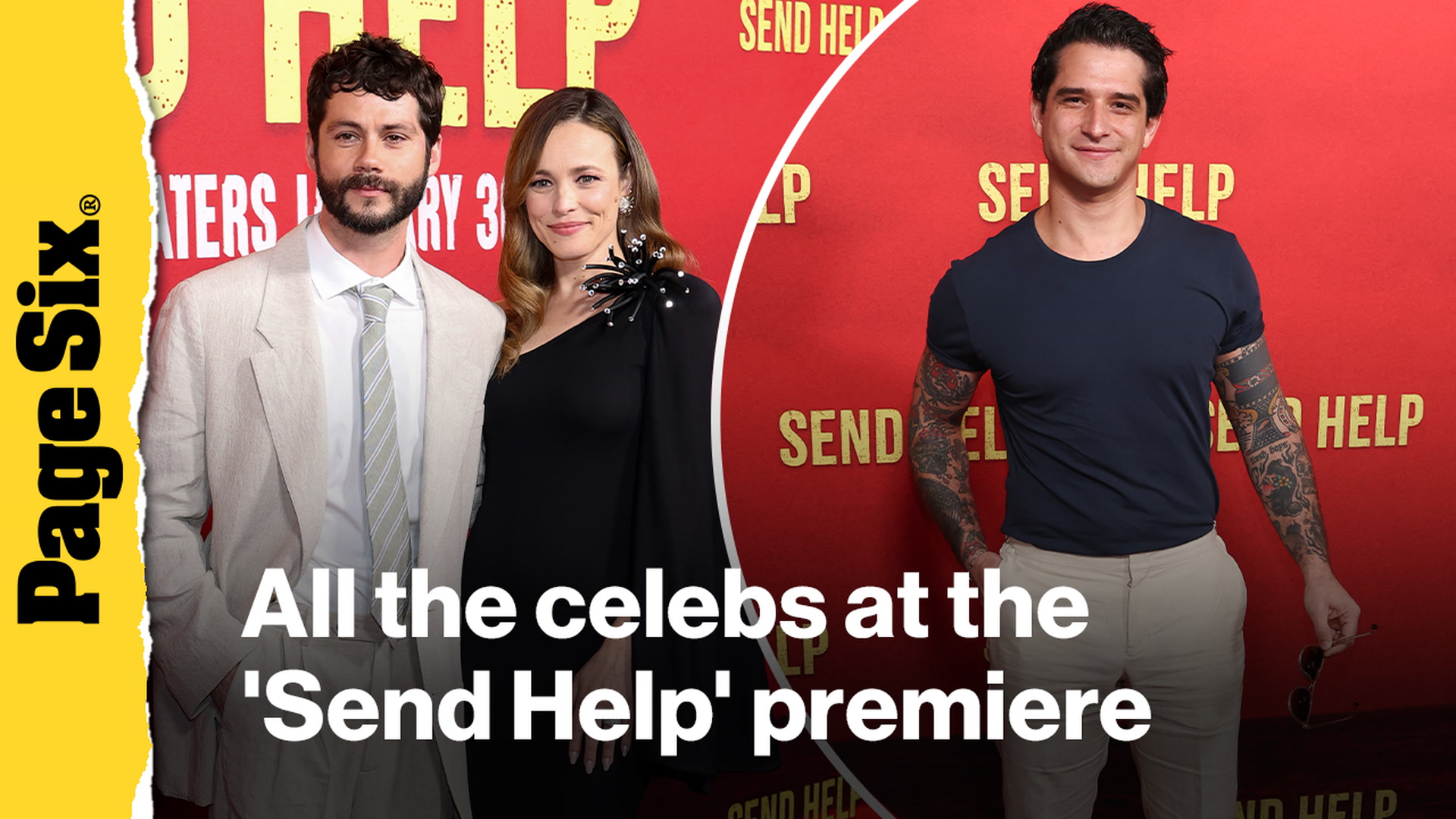 Rachel McAdams, Dylan O'Brien, Tyler Posey and more attend the 'Send ...