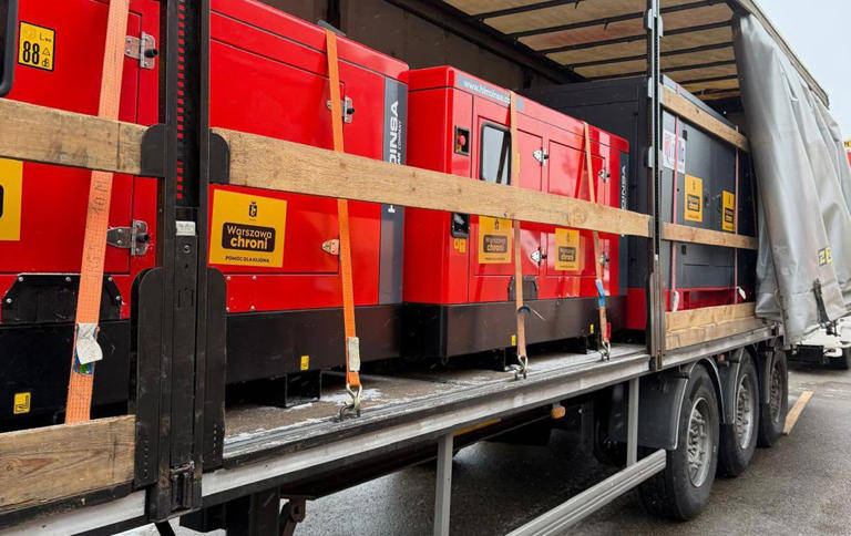 EU sends €3.7 million worth of emergency generators to Ukraine