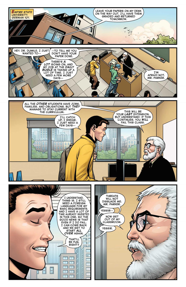 Amazing Spider-Man: Torn explores the drama of Spidey's college eras