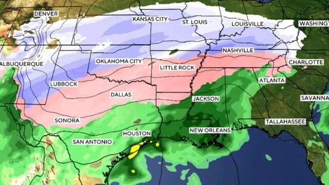 Latest weather forecast for dangerous, massive US winter storm<br>
