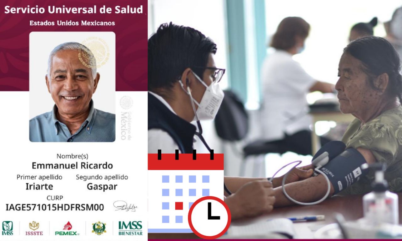 Calendario de registro para la credencial del Servicio Universal de Salud