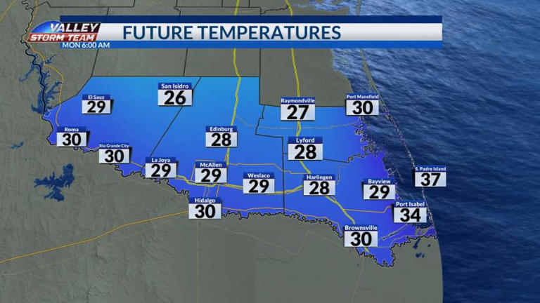 Freezing temperatures, colder wind chills on the way